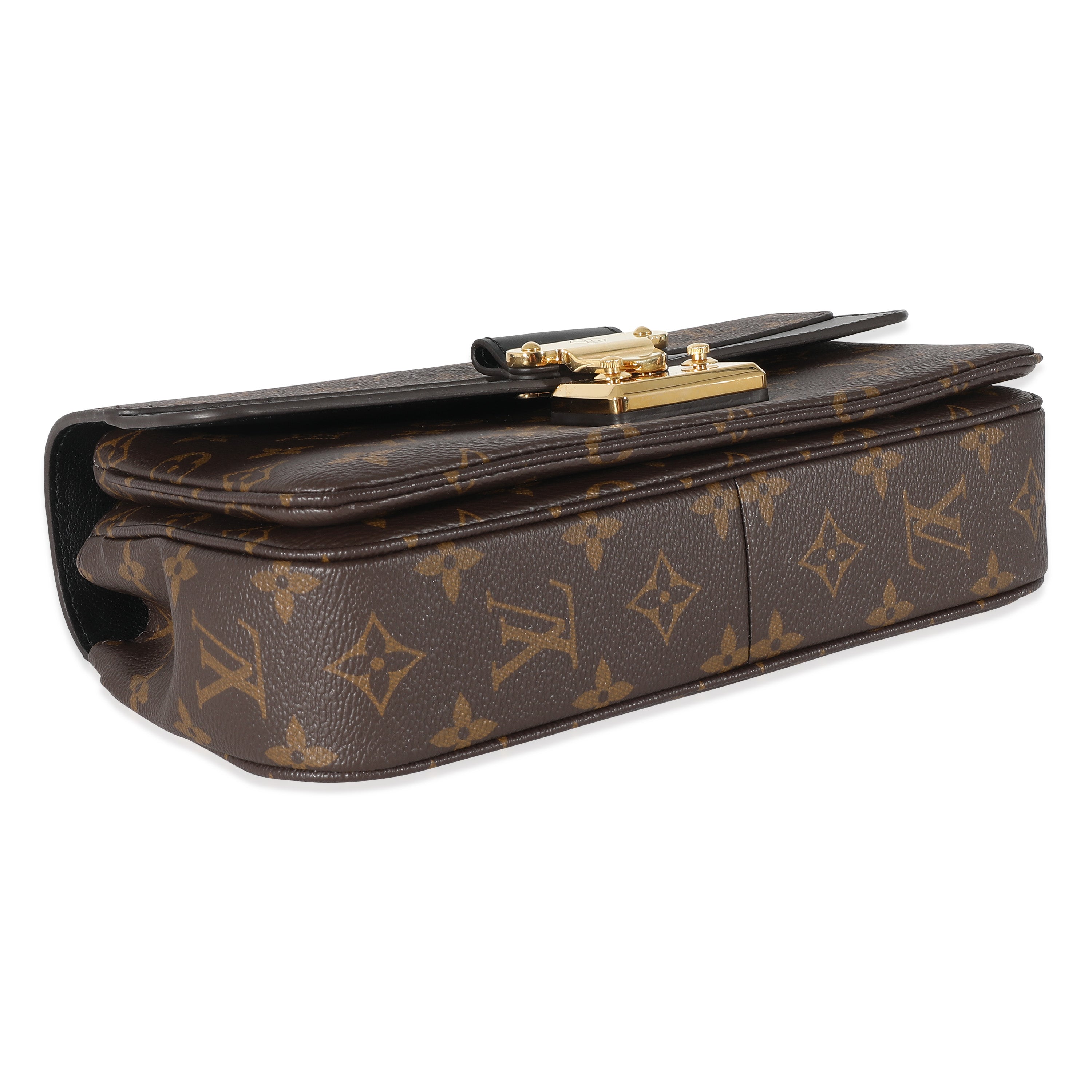 Louis Vuitton Louis Vuitton Black Monogram Canvas Marceau NM