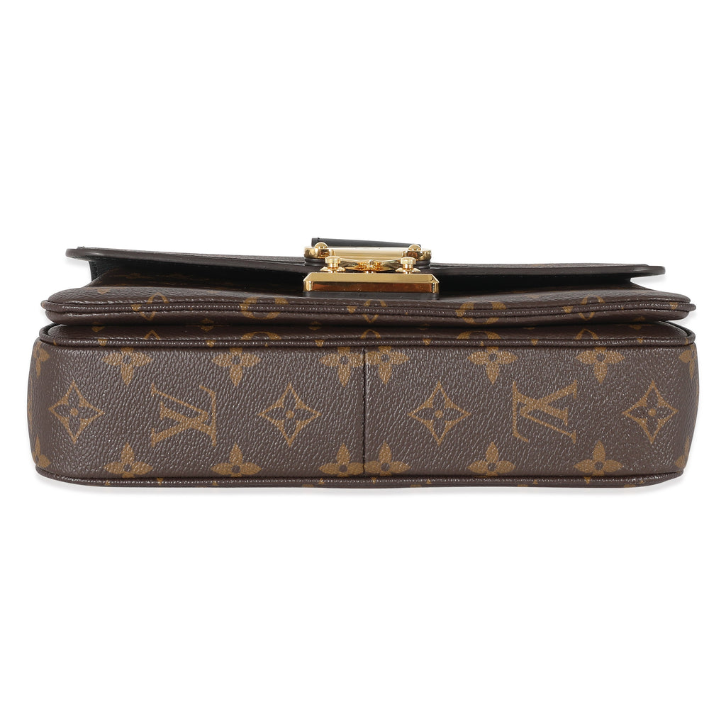 Louis Vuitton Louis Vuitton Black Monogram Canvas Marceau NM