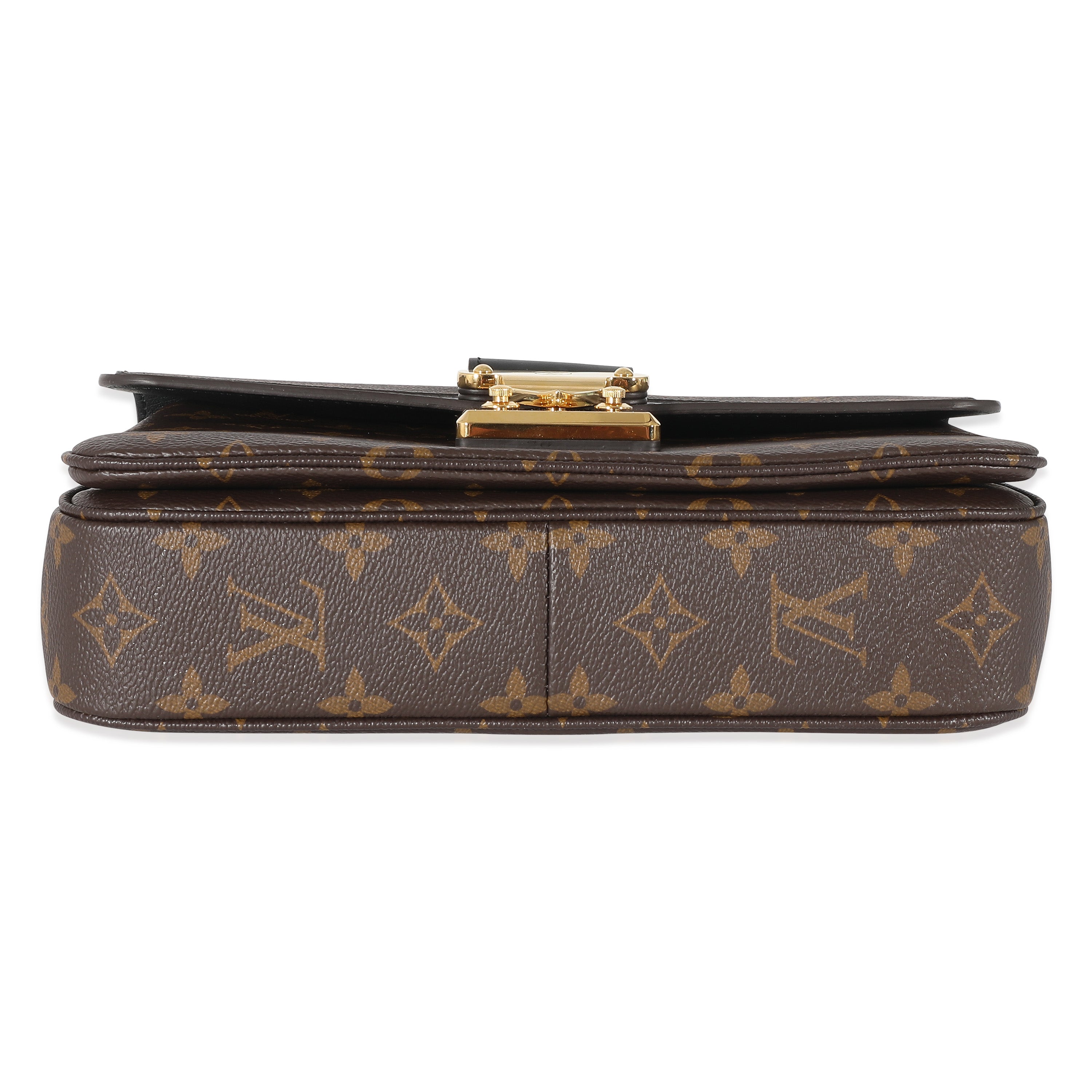 Louis Vuitton Louis Vuitton Black Monogram Canvas Marceau NM