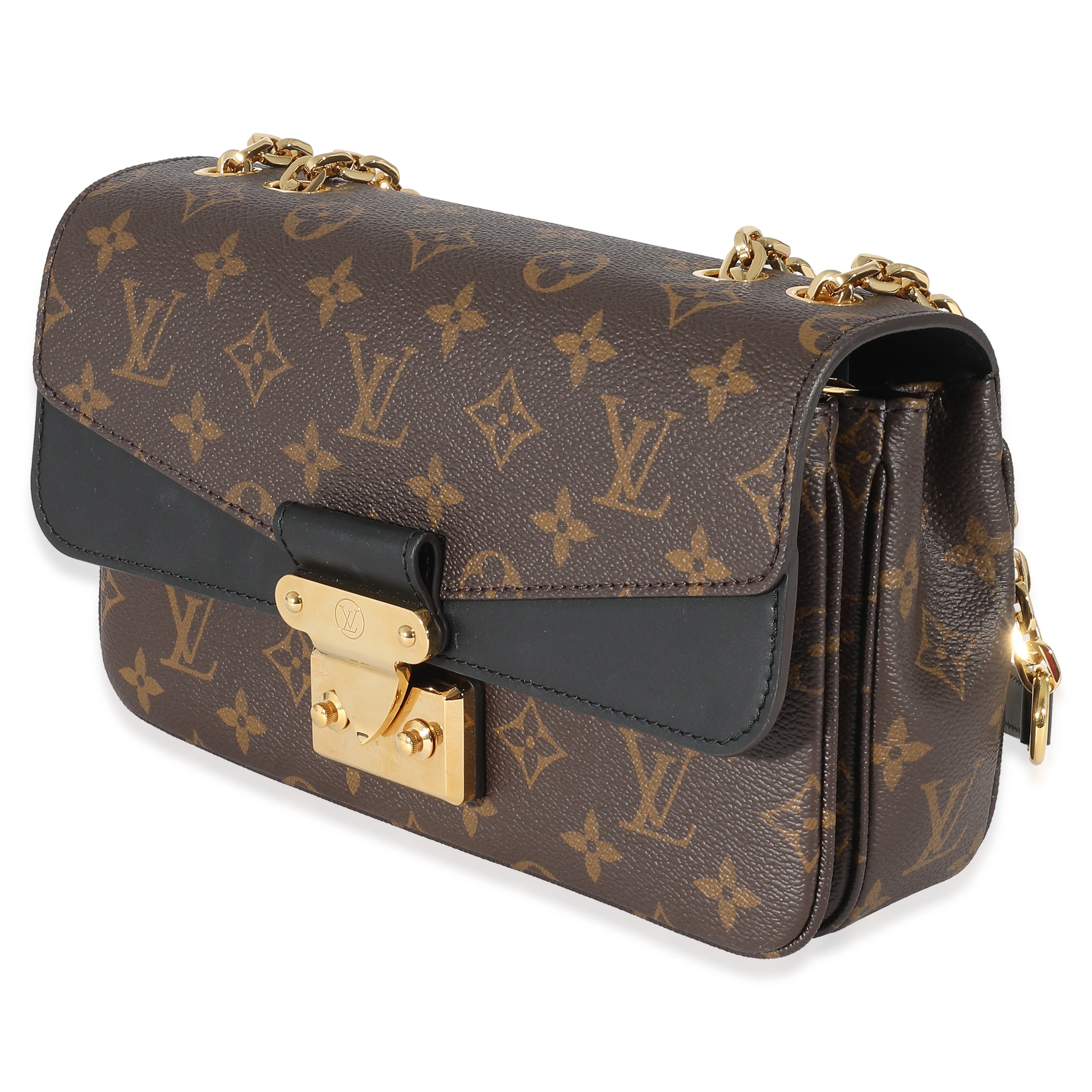 Louis Vuitton Louis Vuitton Black Monogram Canvas Marceau NM