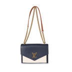 Louis Vuitton Louis Vuitton Tricolor Grained CalfSkin Leather MyLockMe Chain Bag