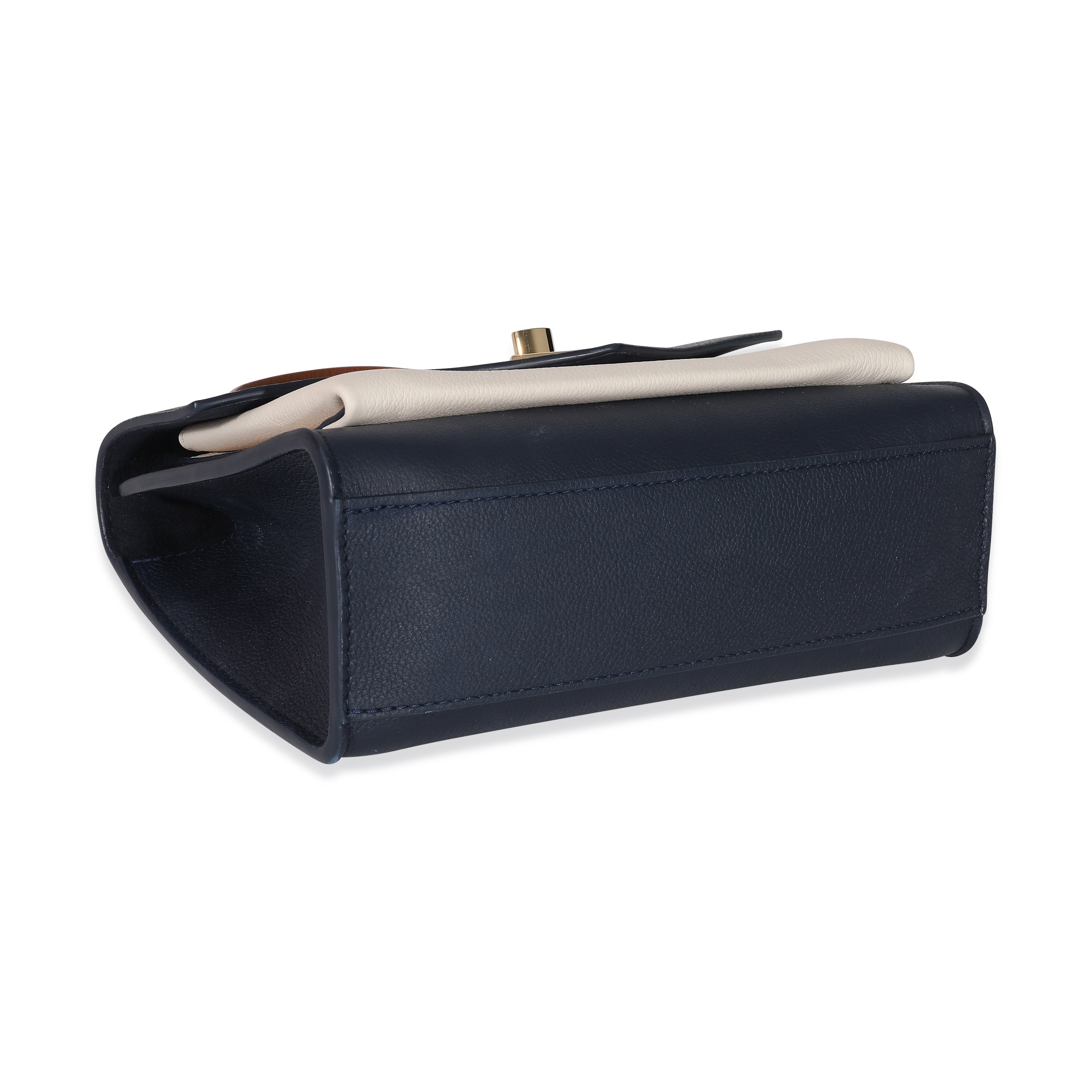 Louis Vuitton Louis Vuitton Tricolor Grained CalfSkin Leather MyLockMe Chain Bag