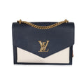 Louis Vuitton Louis Vuitton Tricolor Grained CalfSkin Leather MyLockMe Chain Bag