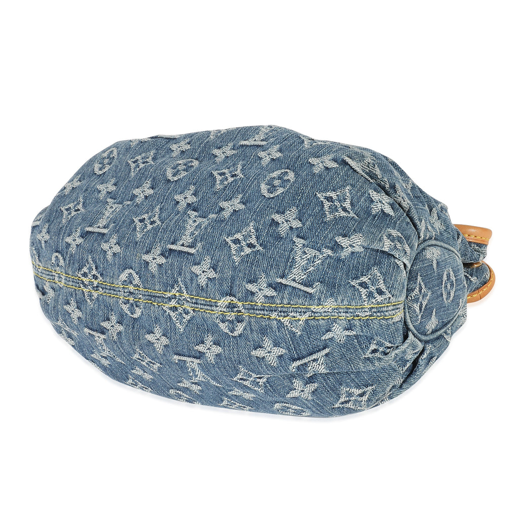 Louis Vuitton Louis Vuitton Blue Monogram Denim Pleaty Bag
