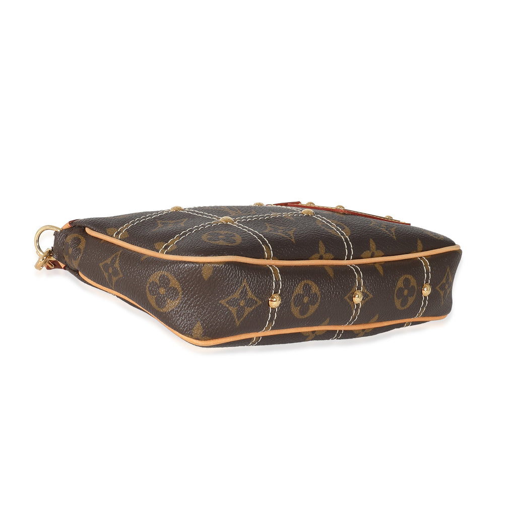 Louis Vuitton Louis Vuitton Monogram Canvas Riveting Pochette