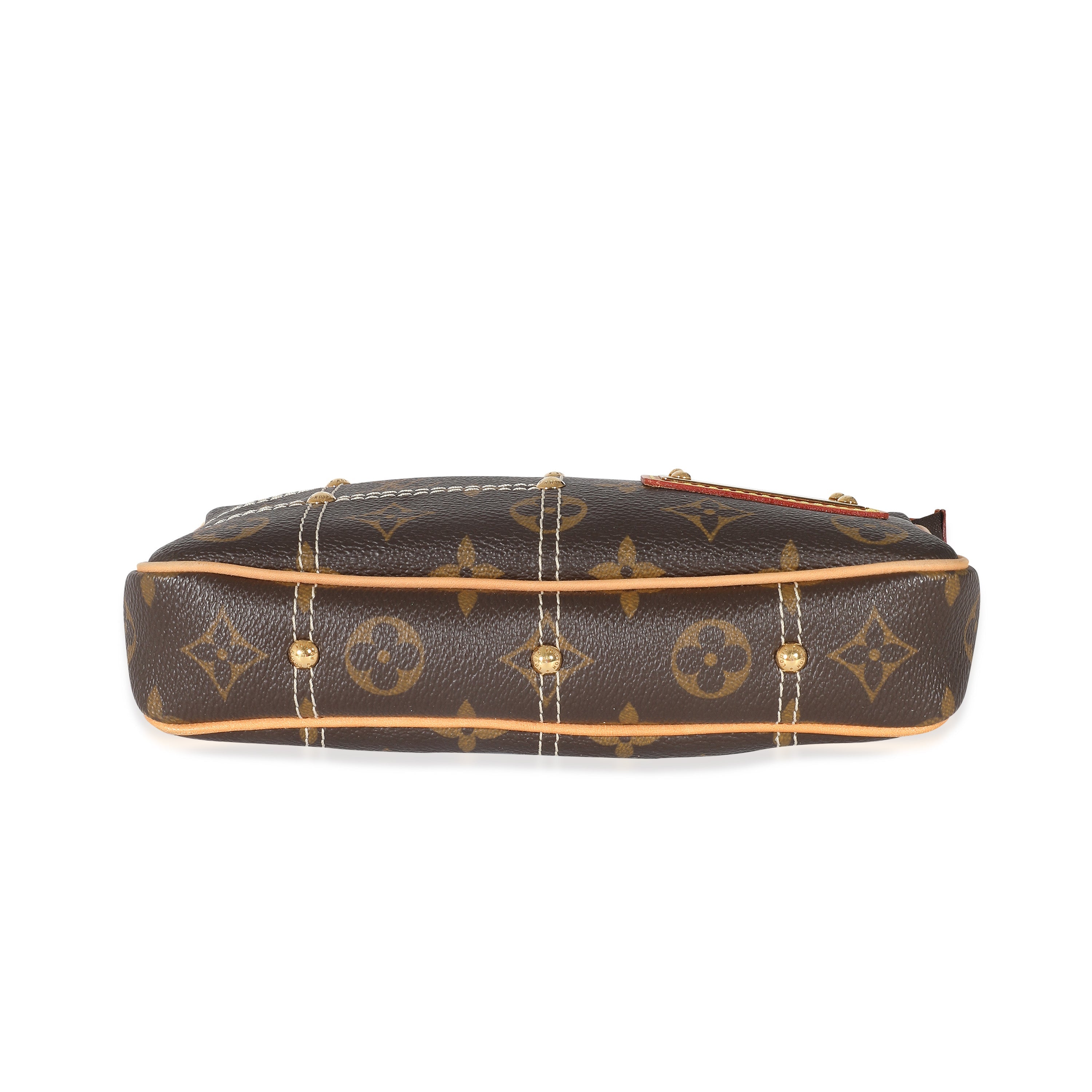 Louis Vuitton Louis Vuitton Monogram Canvas Riveting Pochette