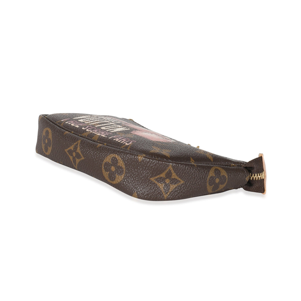 Louis Vuitton Louis Vuitton Monogram Canvas Affiche Mini Pochette Accessoires