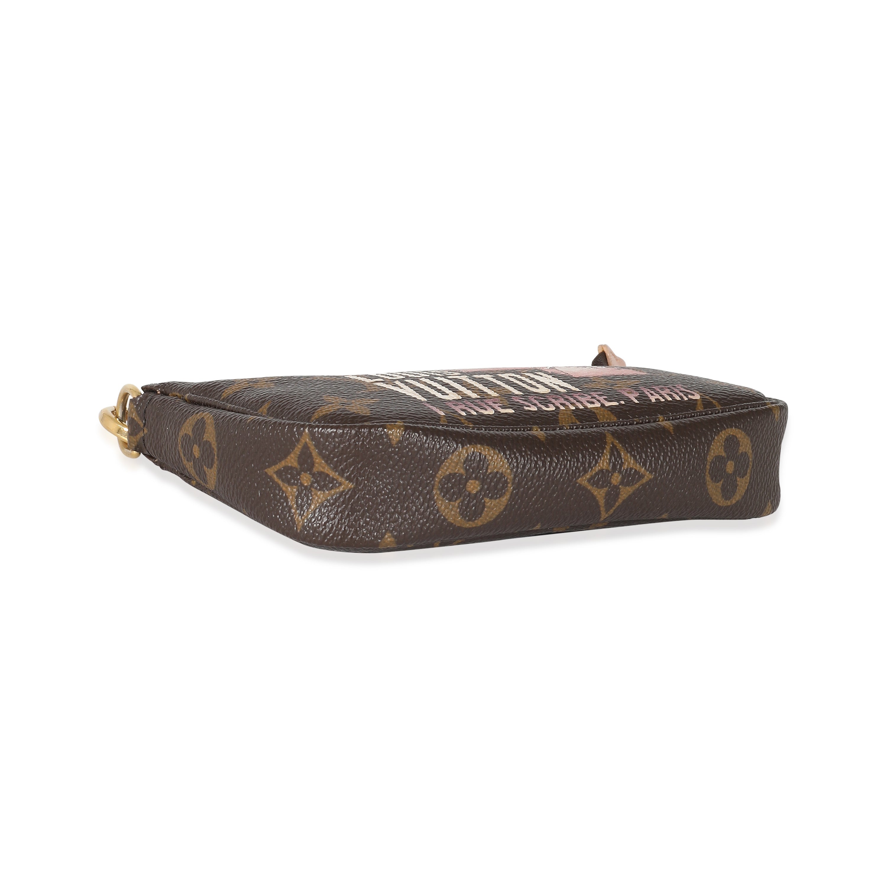 Louis Vuitton Louis Vuitton Monogram Canvas Affiche Mini Pochette Accessoires
