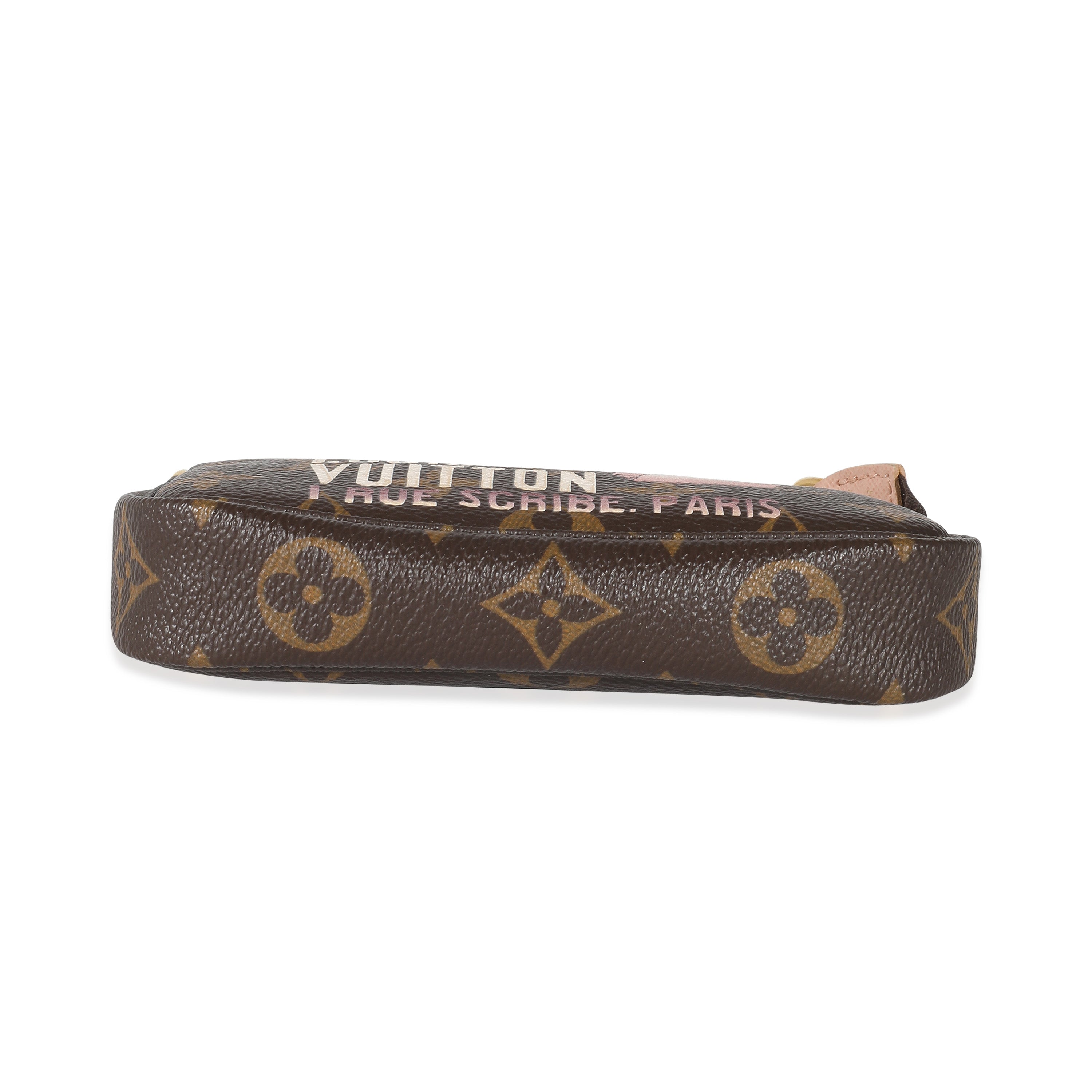 Louis Vuitton Louis Vuitton Monogram Canvas Affiche Mini Pochette Accessoires