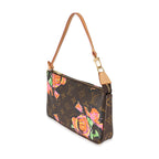 Louis Vuitton Louis Vuitton Monogram Canvas Roses Limited Edition Pochette Accessories