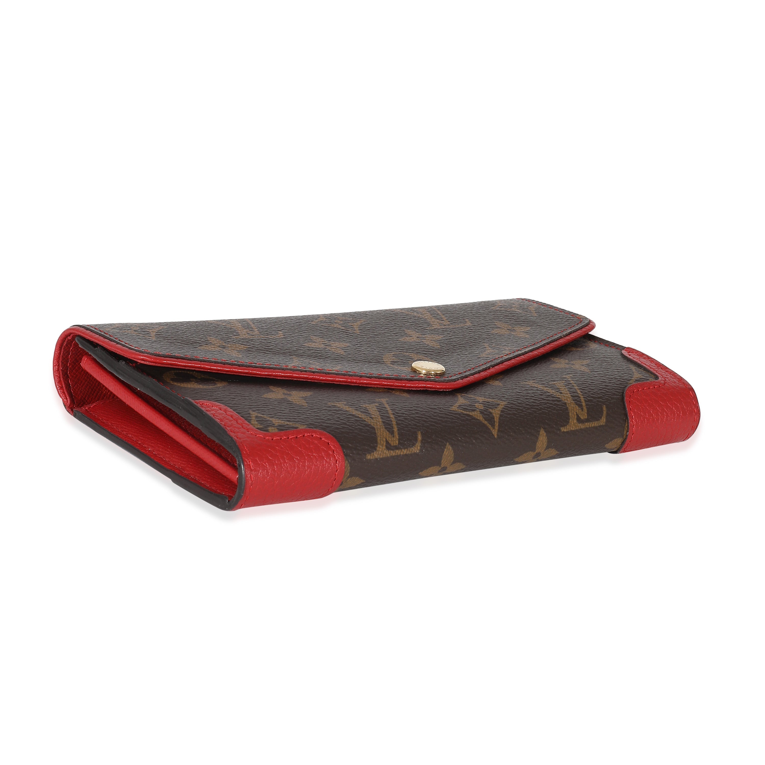 Louis Vuitton Louis Vuitton Cerise Monogram Canvas Retiro Sarah Wallet