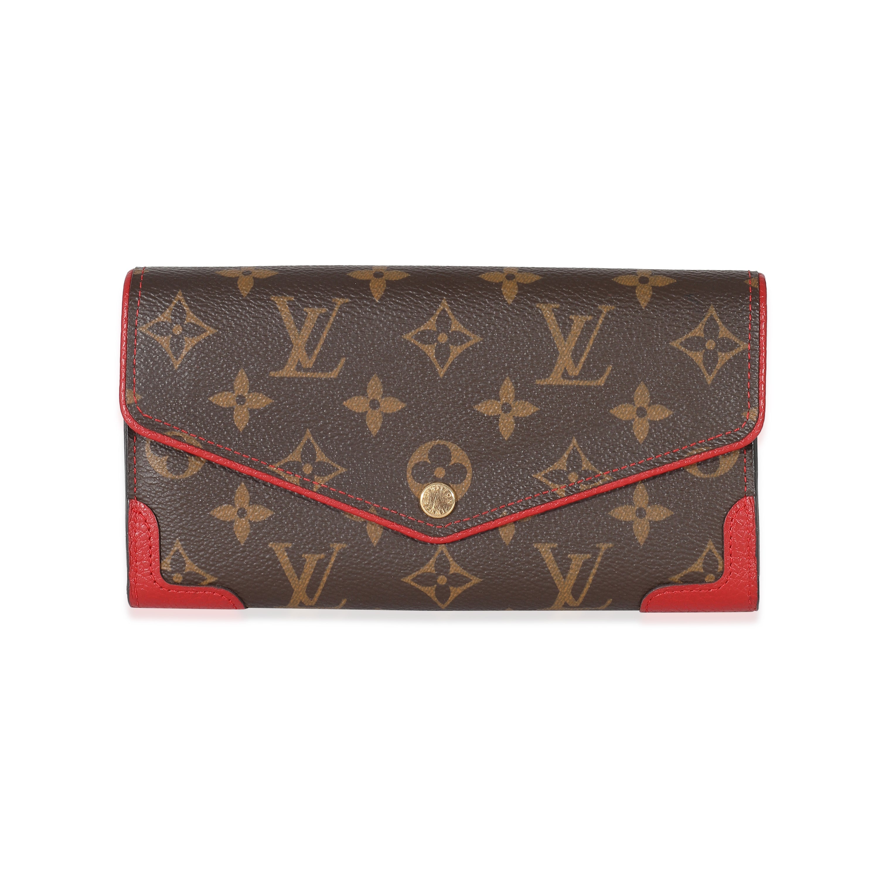 Louis Vuitton Louis Vuitton Cerise Monogram Canvas Retiro Sarah Wallet