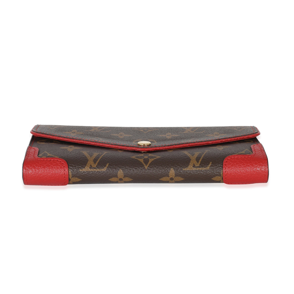 Louis Vuitton Louis Vuitton Cerise Monogram Canvas Retiro Sarah Wallet