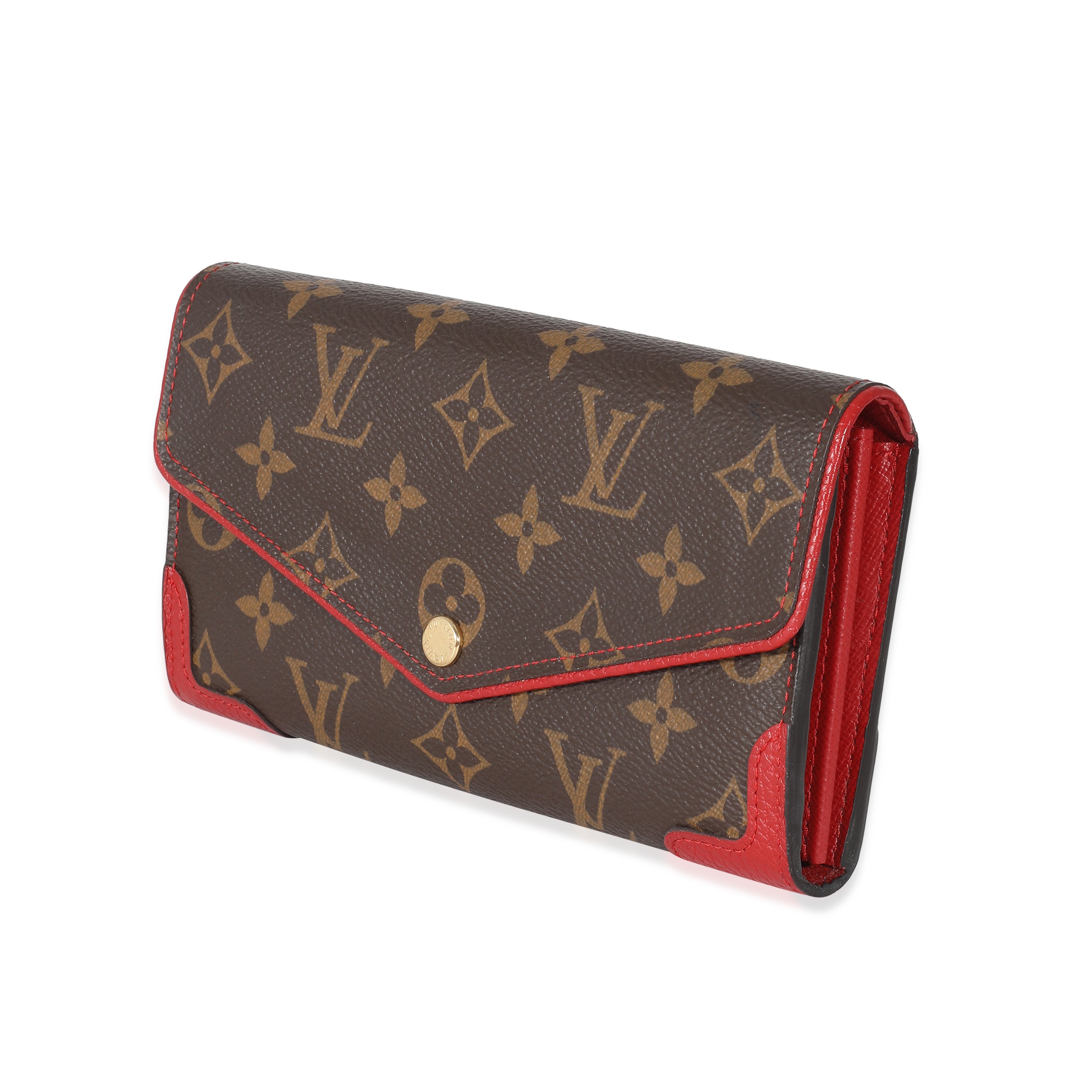 Louis Vuitton Louis Vuitton Cerise Monogram Canvas Retiro Sarah Wallet