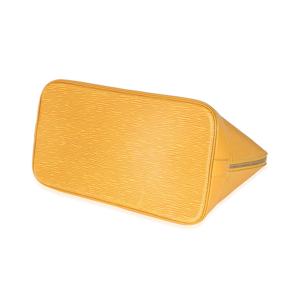 Louis Vuitton Louis Vuitton Tassil Yellow Epi Alma PM