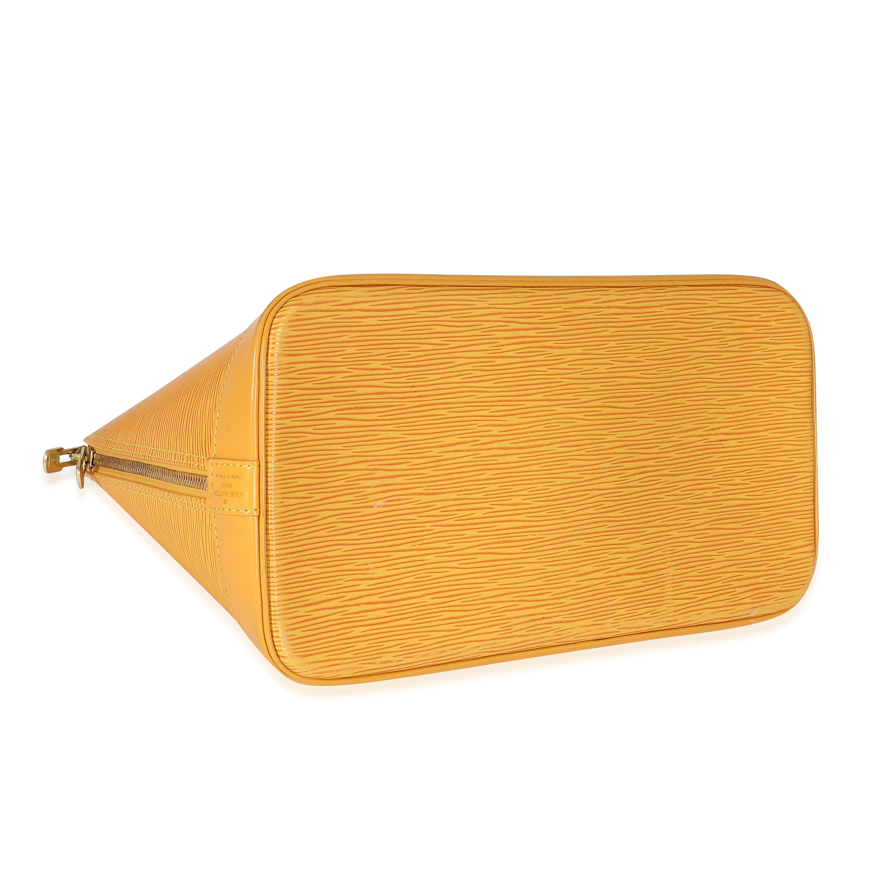 Louis Vuitton Louis Vuitton Tassil Yellow Epi Alma PM