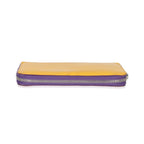 Louis Vuitton Louis Vuitton Purple Yellow Epi Zippy Wallet