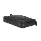 Louis Vuitton Louis Vuitton Black Monogram Shadow Leather Duo Messenger Bag