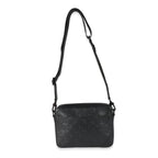 Louis Vuitton Louis Vuitton Black Monogram Shadow Leather Duo Messenger Bag