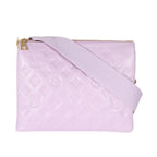 Louis Vuitton Louis Vuitton Parme Monogram Embossed Puffy Lambskin Coussin PM