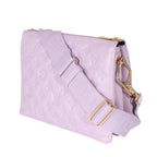 Louis Vuitton Louis Vuitton Parme Monogram Embossed Puffy Lambskin Coussin PM