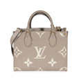 Louis Vuitton Louis Vuitton Dove Cream Monogram Empreinte Onthego PM