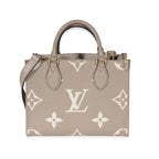 Louis Vuitton Louis Vuitton Dove Cream Monogram Empreinte Onthego PM