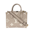 Louis Vuitton Louis Vuitton Dove Cream Monogram Empreinte Onthego PM