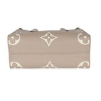 Louis Vuitton Louis Vuitton Dove Cream Monogram Empreinte Onthego PM