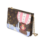 Louis Vuitton Louis Vuitton Monogram Canvas Vivienne Christmas Animation Double Zip Pochette