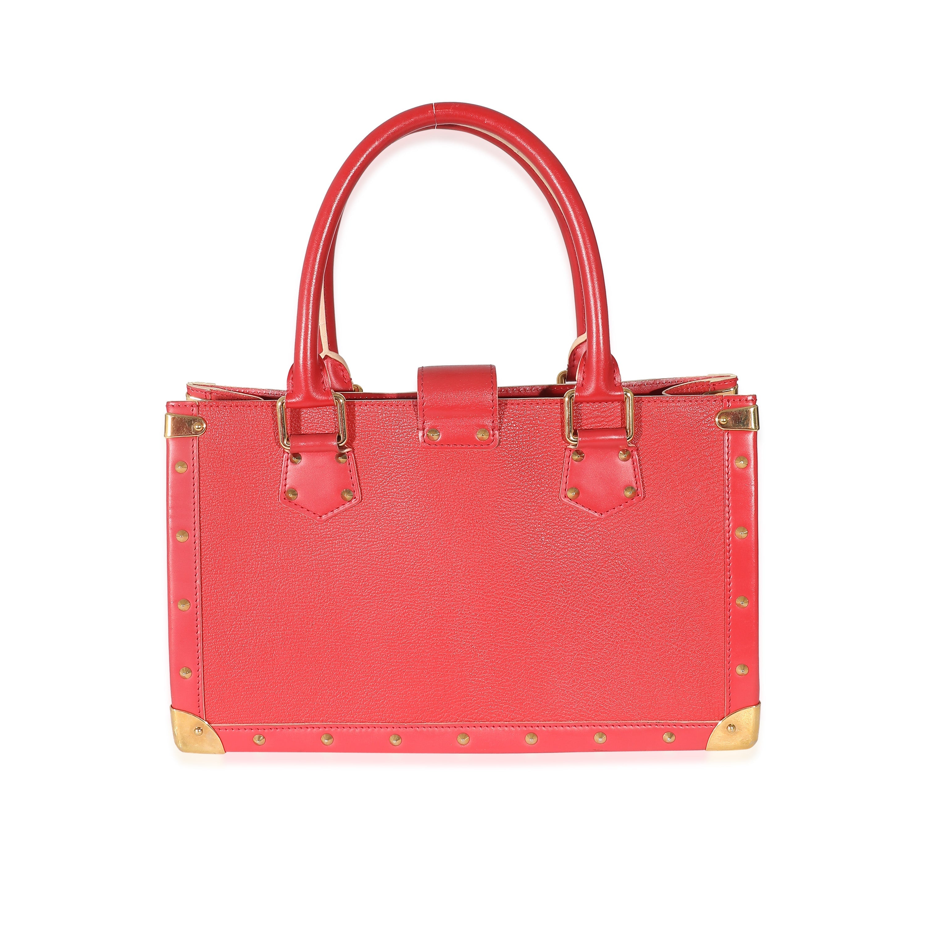 Louis Vuitton Geranium Leather Suhali Le Fabuleux