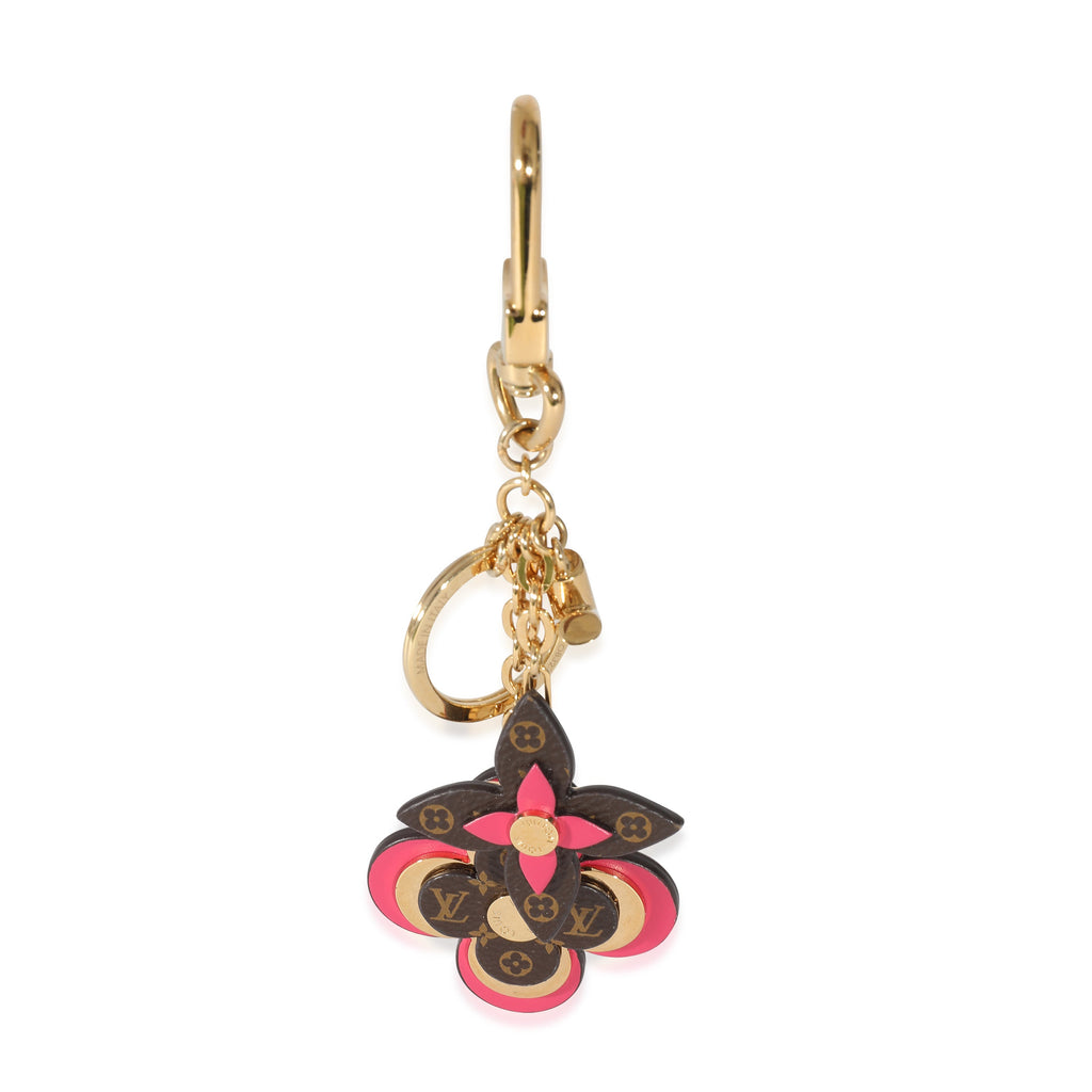 Louis Vuitton Louis Vuitton Metal Canvas Blooming Flowers Bag Charm 