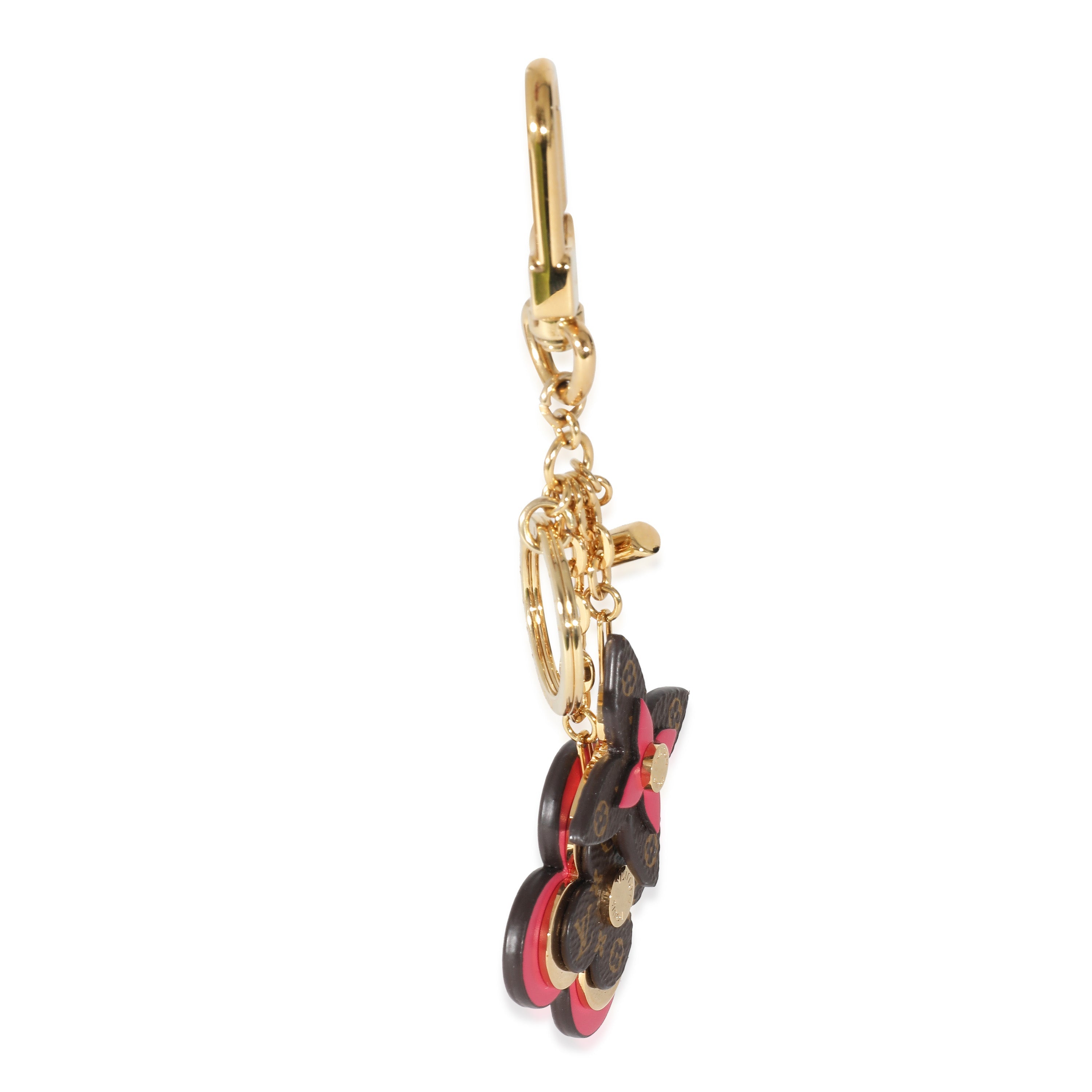 Louis Vuitton Louis Vuitton Metal Canvas Blooming Flowers Bag Charm 