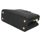 Louis Vuitton Louis Vuitton Black Taurillon Capucines BB