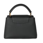 Louis Vuitton Louis Vuitton Black Taurillon Capucines BB