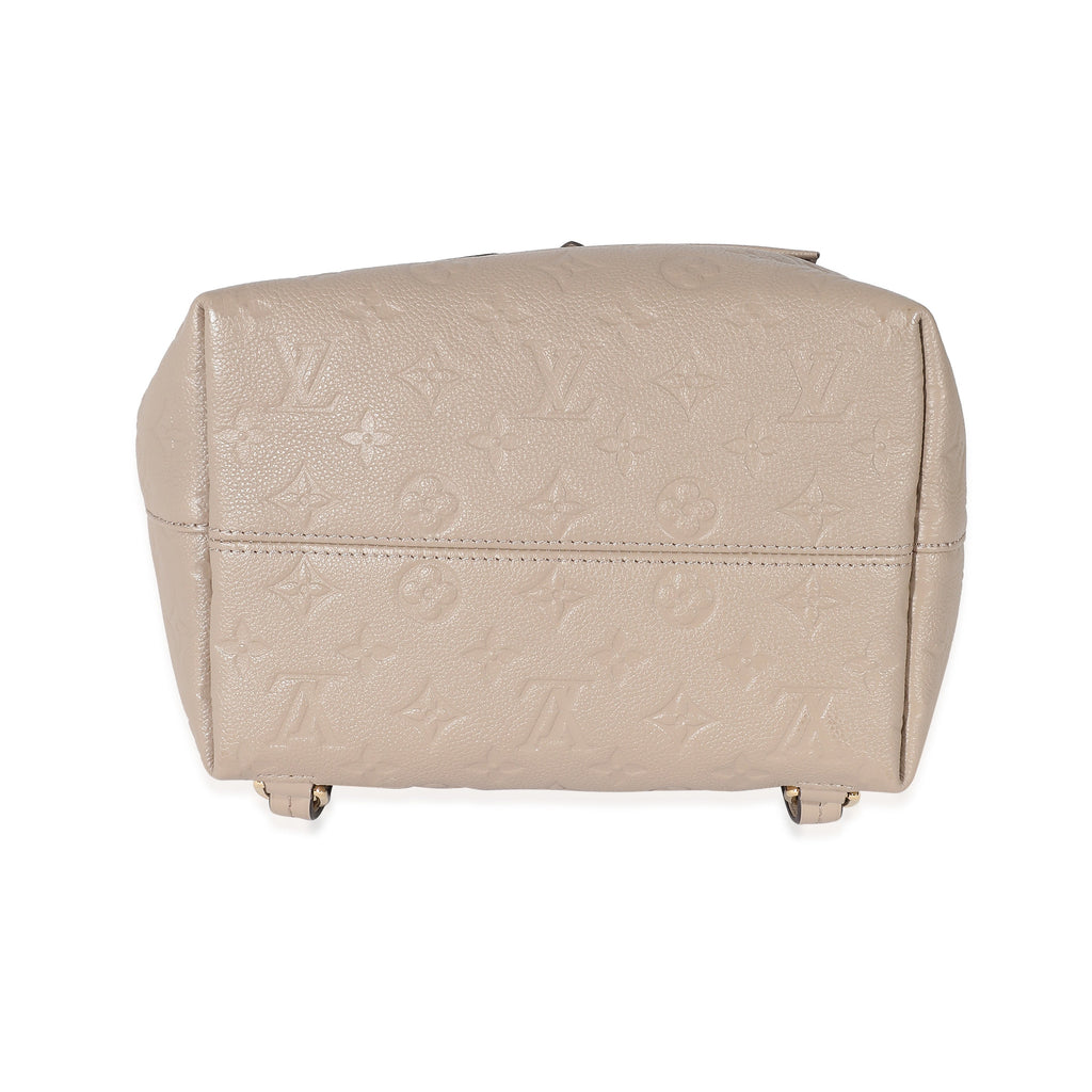 Louis Vuitton Louis Vuitton Tourterelle Empreinte Montsouris Backpack