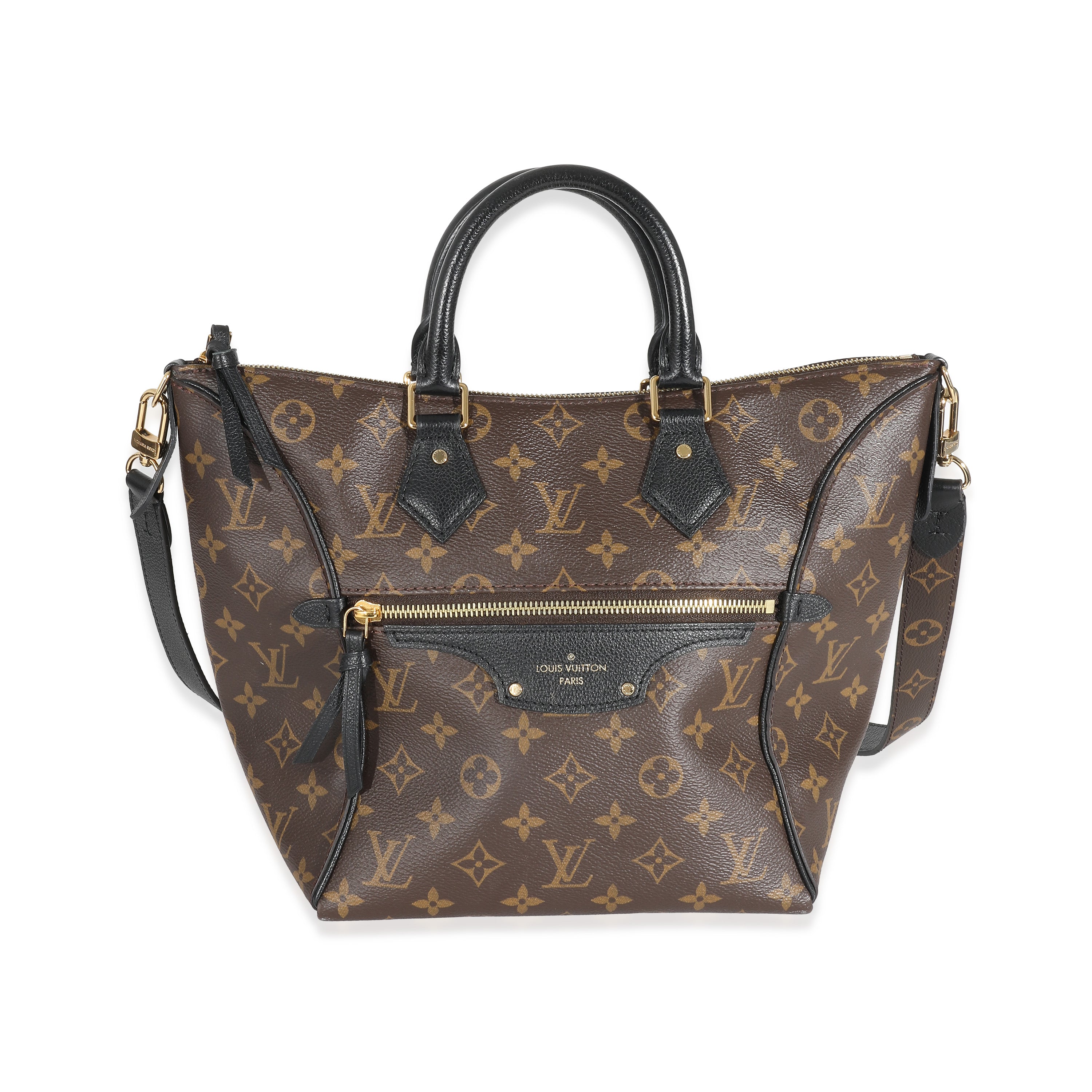 Louis Vuitton Louis Vuitton Black Monogram Canvas Tournelle PM