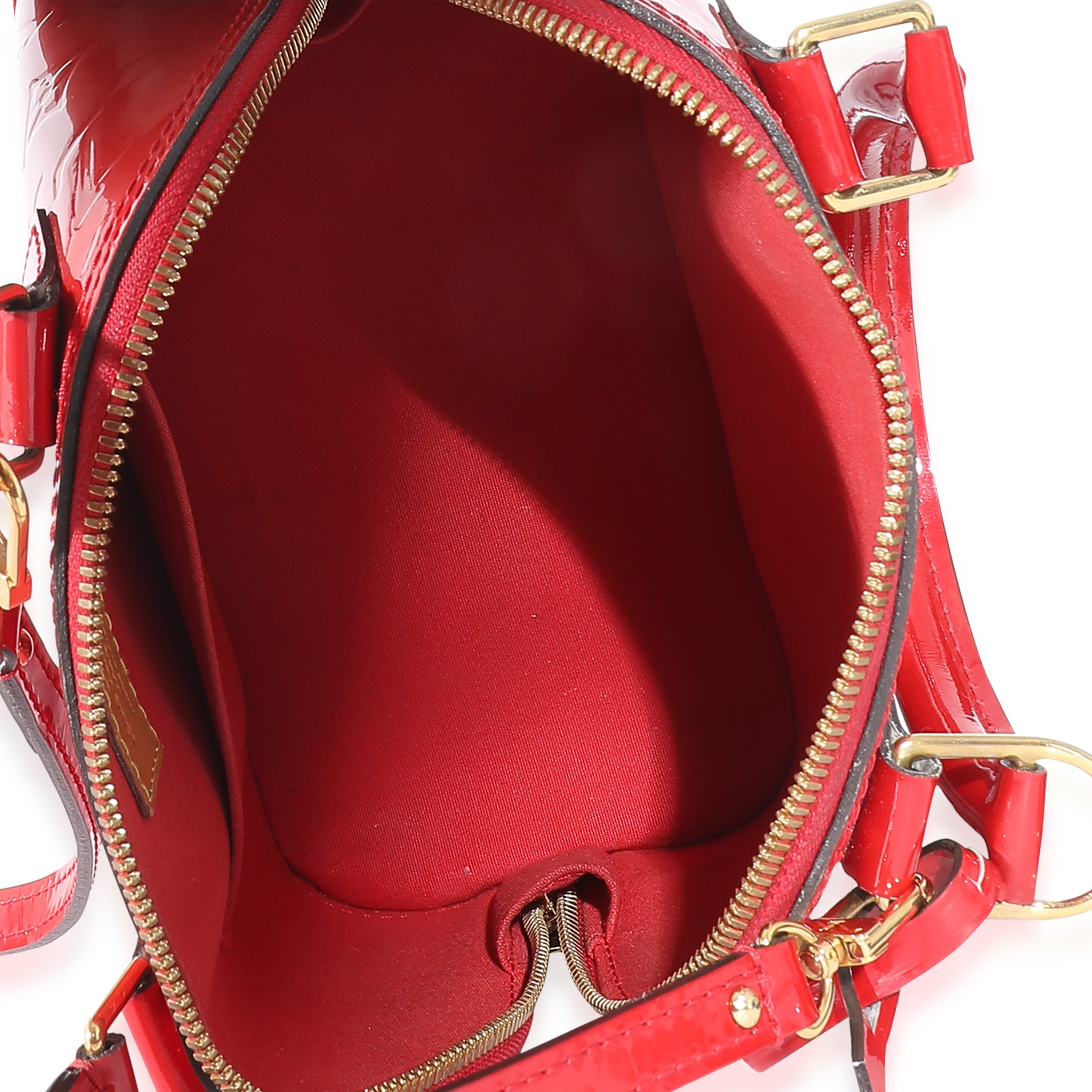 Louis Vuitton Louis Vuitton Cerise Monogram Vernis Alma BB