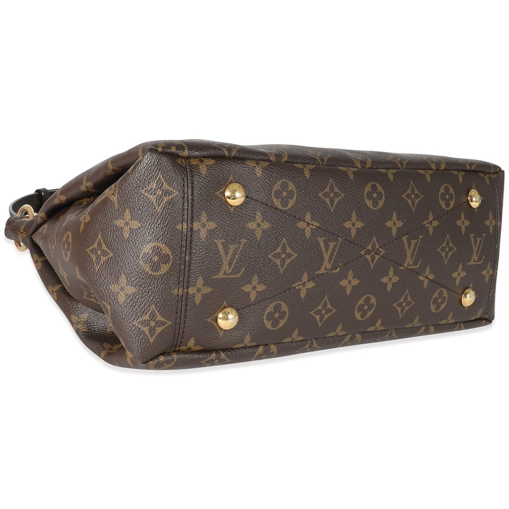 Louis Vuitton Louis Vuitton Black Monogram Canvas Pallas MM