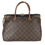 Louis Vuitton Louis Vuitton Black Monogram Canvas Pallas MM
