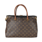 Louis Vuitton Louis Vuitton Black Monogram Canvas Pallas MM