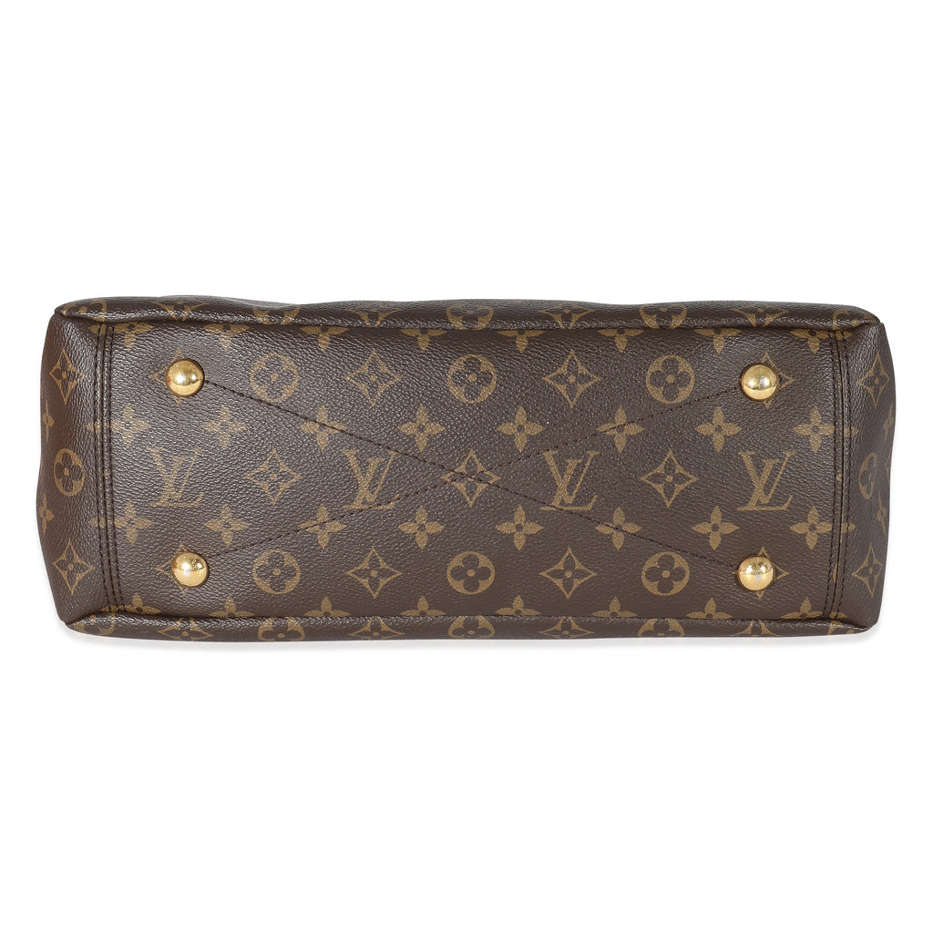 Louis Vuitton Louis Vuitton Black Monogram Canvas Pallas MM