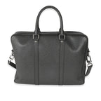 Louis Vuitton Black Taiga Porte-Documents Voyage PM