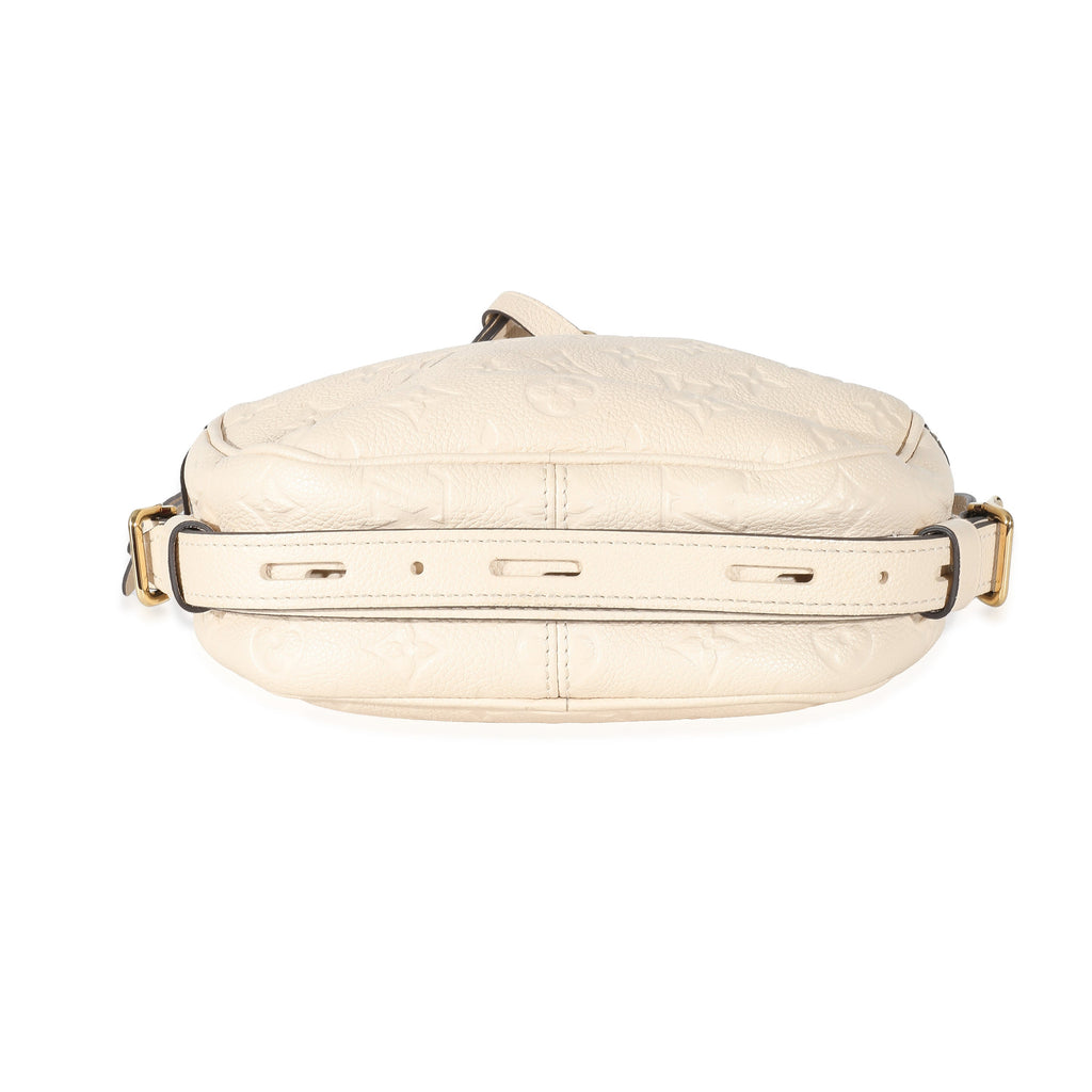 Louis Vuitton Louis Vuitton Creme Monogram Empreinte Boite Chapeau Souple MM