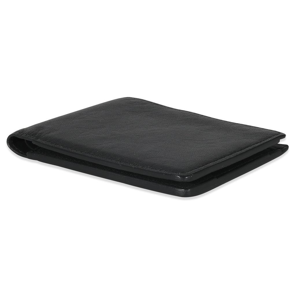 Louis Vuitton Black Monogram Shadow Calfskin Multiple Wallet