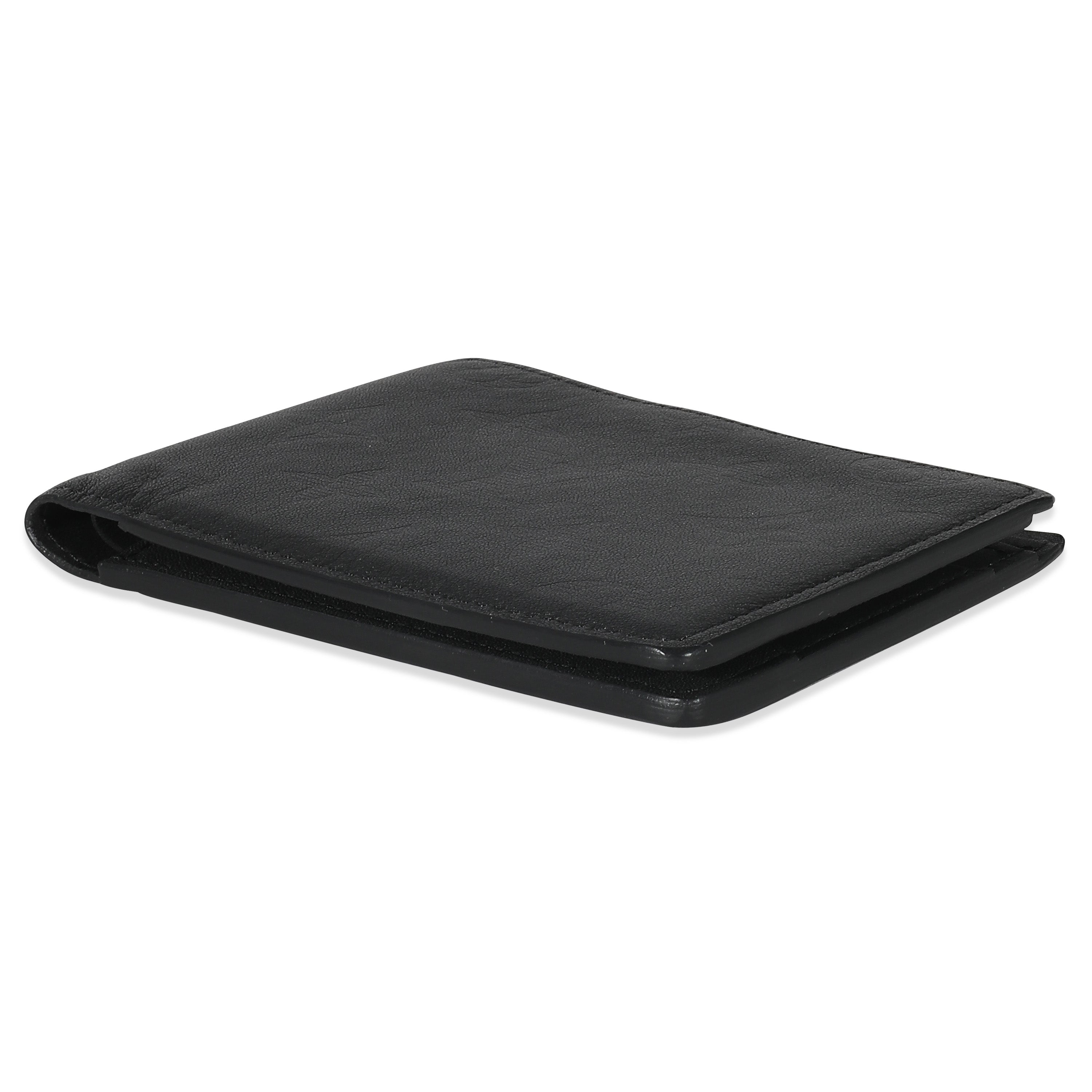 Louis Vuitton Black Monogram Shadow Calfskin Multiple Wallet