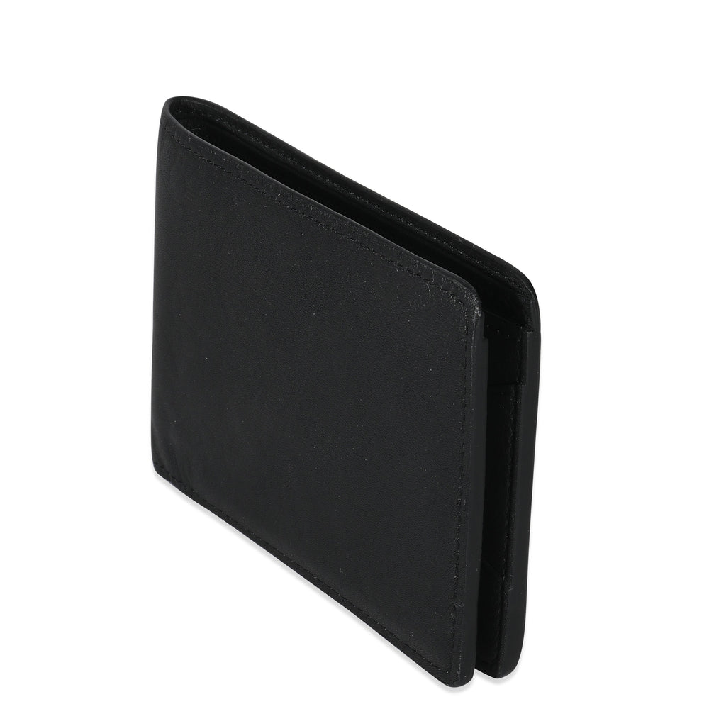 Louis Vuitton Black Monogram Shadow Calfskin Multiple Wallet
