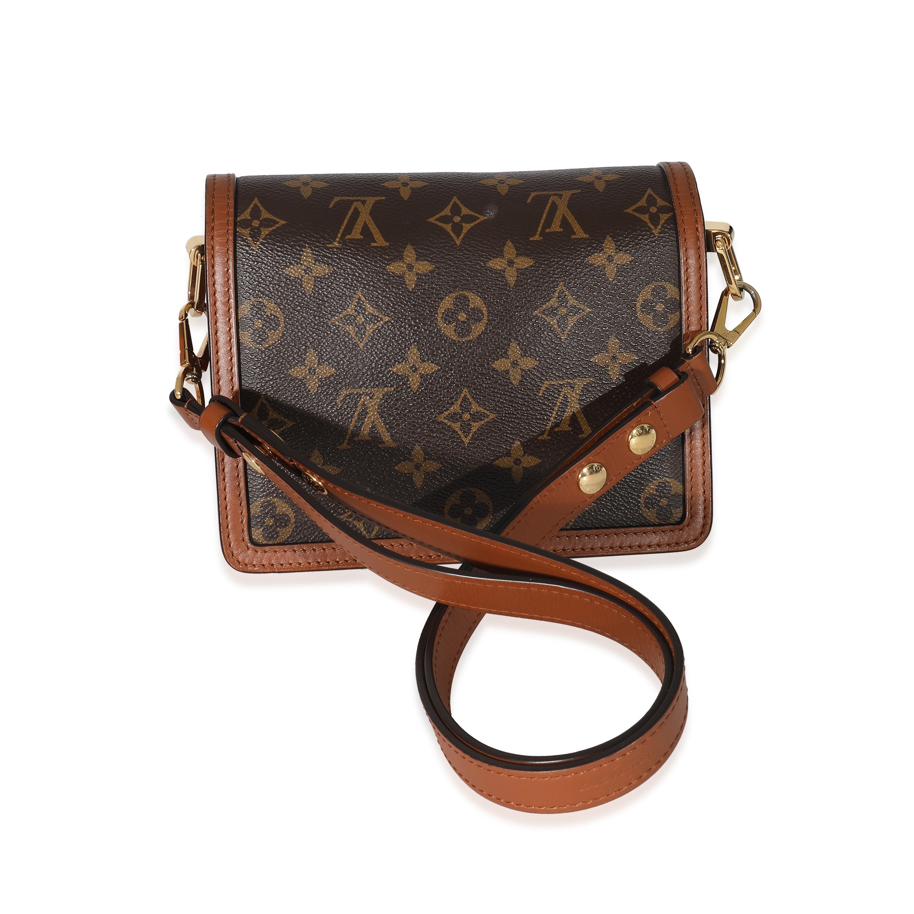 Louis Vuitton Louis Vuitton Reverse Monogram Canvas Mini Dauphine