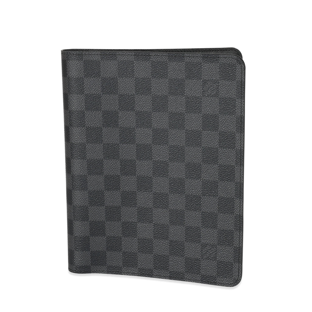 Louis Vuitton Louis Vuitton Damier Graphite Canvas Desk Agenda Cover