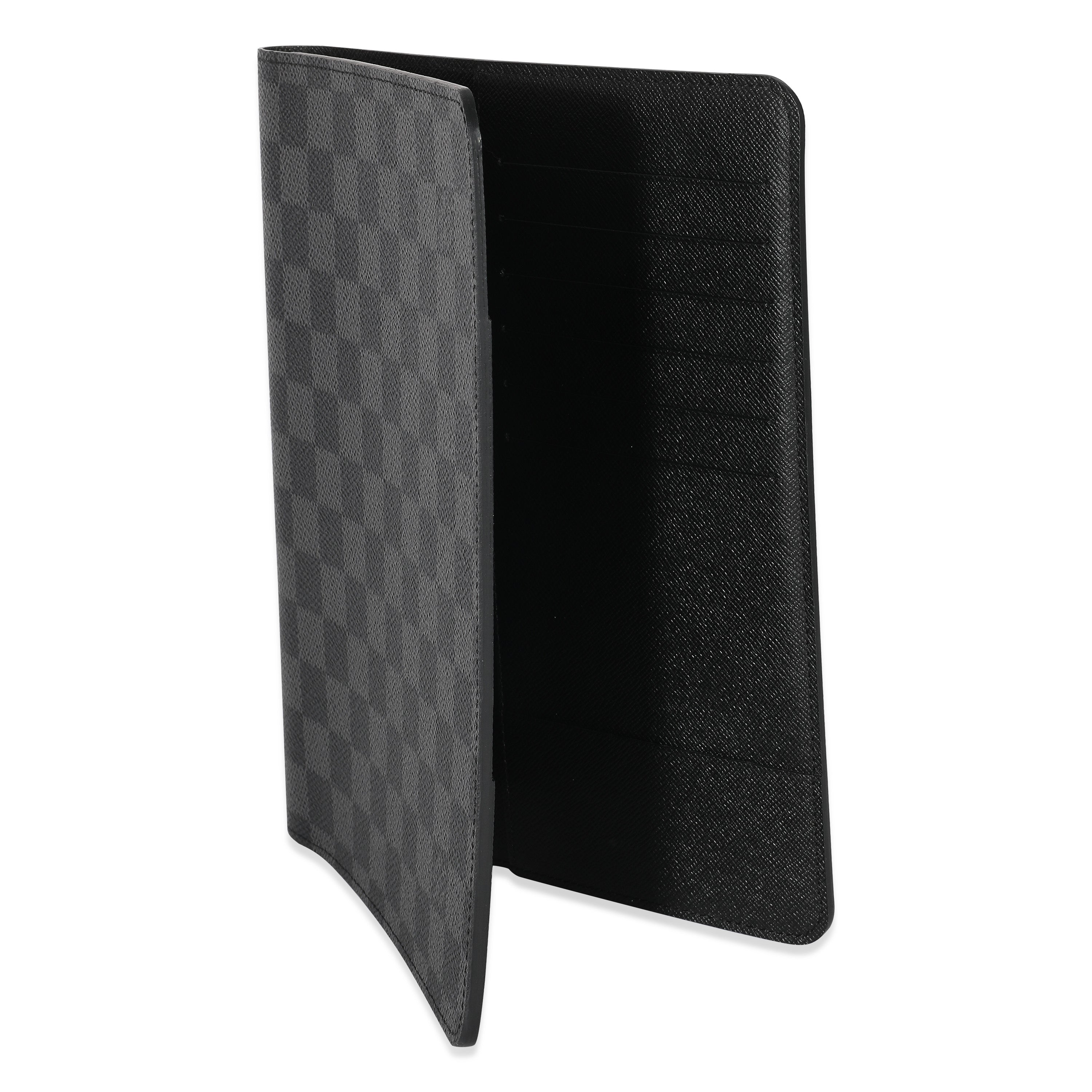 Louis Vuitton Louis Vuitton Damier Graphite Canvas Desk Agenda Cover